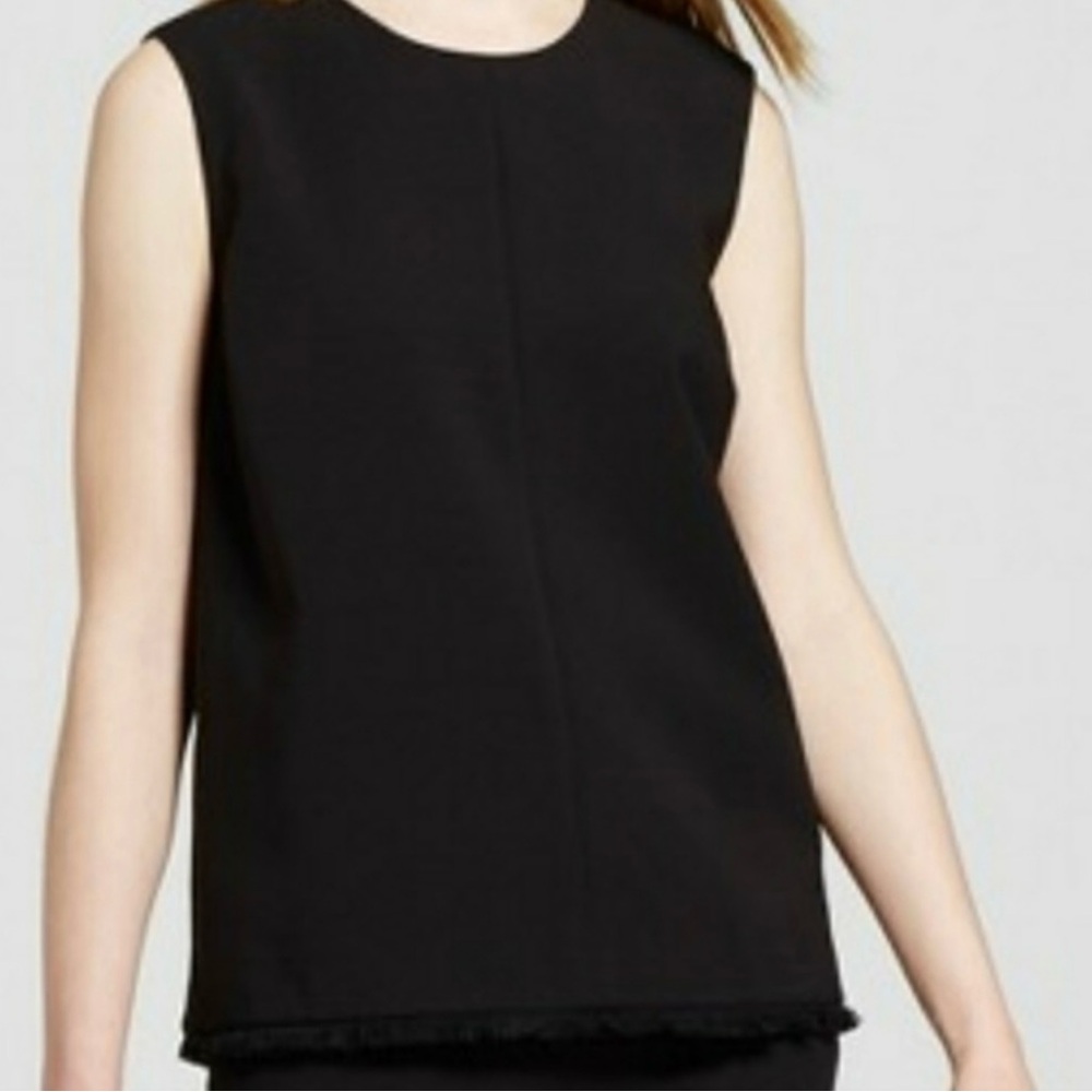 Victoria Beckham for Target Black Tank Top Size Small
